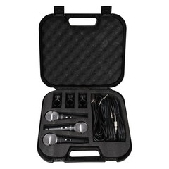 Sound Town 2 Powered Subs, 2 Column Speakers, 3 Handheld Mics (CARPO-L1MKT3)