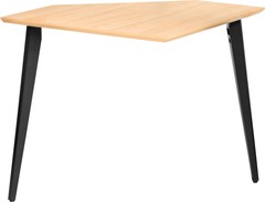 Gator Frameworks Elite Corner Desk Section – Natural Maple Matte