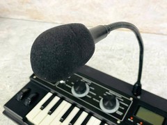 KORG microKORG XL+ Synthesizer Vocoder 37-Key Keyboard w/ Mic AC Adapter Tested