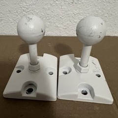 Pair Of JBL 179-00002-00 179-00002-01 Ball Mounts for Control 25 and 28 Speakers