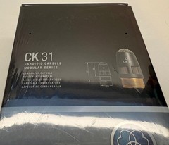 AKG Modular Series Microphone Capsule  CK 31 Cardioid Polar Pattern New in Box