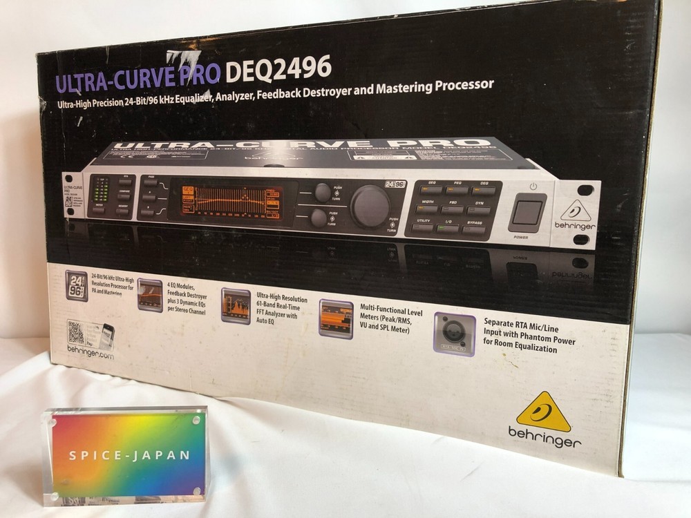 BEHRINGER DEQ2496 Ultra-Curve Pro Digital Processors Japan used