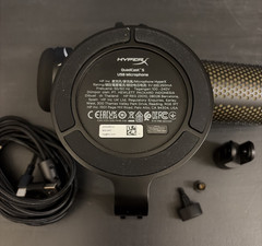 HyperX QuadCast S RGB LED USB Cardioid Microphone – Black