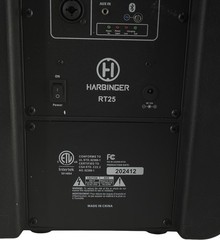 Harbinger RT25 RoadTrip Series 8″ Battery-Powered Portable Speaker With Bluetoot