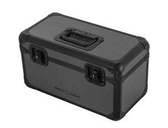 Black Gray KROM Record/Utility Case for 120 7″ Vinyl Records Black,Gray