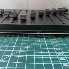 10 Channel MIDI Fader Controller Customizable CC Message USB-C DAW Compatible