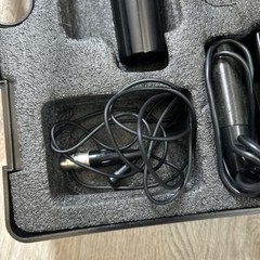 Samson UHF Series One Wireless Q Mic Microphone Receiver Transmitter Case Tested