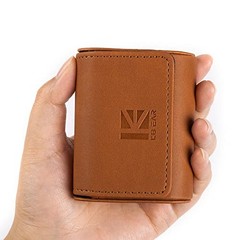 KBEAR IEM 4347 Brown Travel Portable Earphone Case