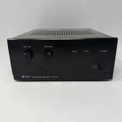 TOA BG-130 Integrated 30W 3-Channel Mixer/Amplifier 70-Volt Distribution Amp