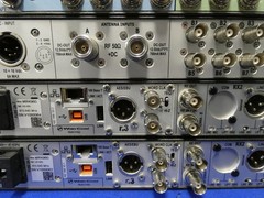 WisyCom MRK960 Receiver QTY 2 470-840MHz w/SPL218AW Splitter & (4) MTH400-US Mic