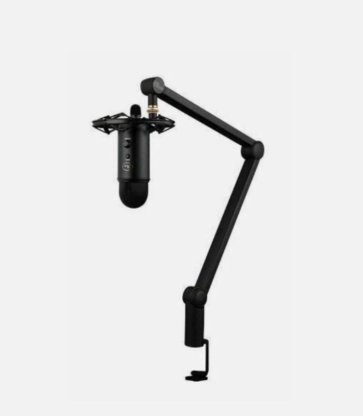 Blue Microphones Yeticaster Professional Broadcast Kit – Black
