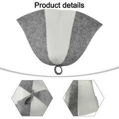 Sauna Hat with Enhanced Protection Thickened for Long for service Life
