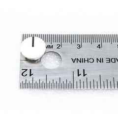 PixelGear White Knob Cap with Indicator Line for Rane HC6, MP-24, PE-17, SM-26