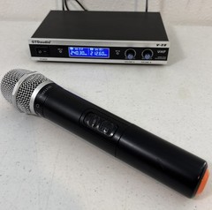 GTD Audio 2 Channel VHF Handheld Wireless Microphone System V-28 + 2 Microphones