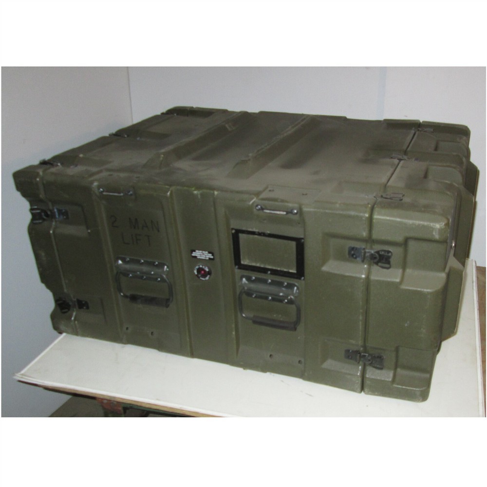 Double Ended 38x28x17 Zero Warrior Rotomolded Hard Plastic Equipment Case