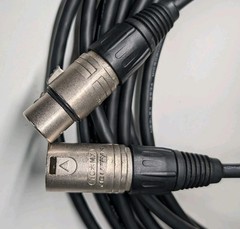 Mogami Neglex 2534 XLR Mic Cable 20ft Neutrik NC3 Male Female Japan EUC
