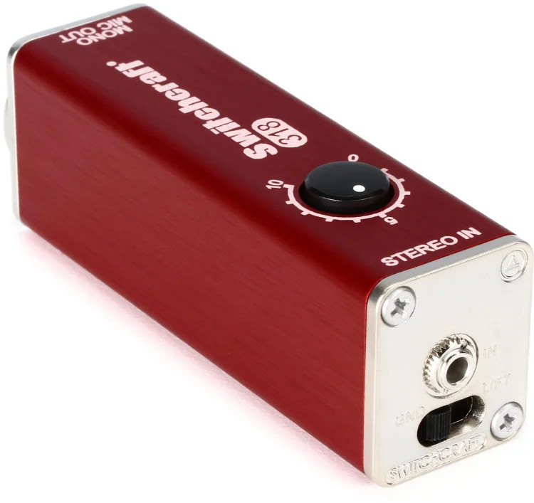 Switchcraft 318 Mini AudioStix 1-channel Passive Laptop Direct Box