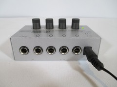 Behringer Micro Amp HA400 4 Channel Stereo Headphone Amplifier with Power Supply