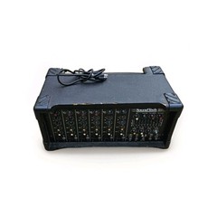 Sound Tech 306d Digital Delay Powered Mixer 6 Channel Live FX Gear Stage Sound