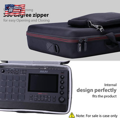 LTGEM Case Compatible with AKAI Professional MPC Live Ii/Live Drum Machine with