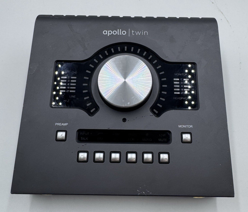 Universal Audio Apollo Twin MKII DUO Core Desktop Thunderbolt Audio Interface