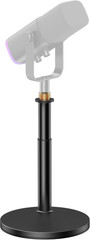 Desktop Microphone Stand, Telescopic Table Mic Stand for Desk
