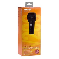 Shure SV200-W Dynamic Cardoid Handheld Multi-Purpose XLR Microphone + Cable