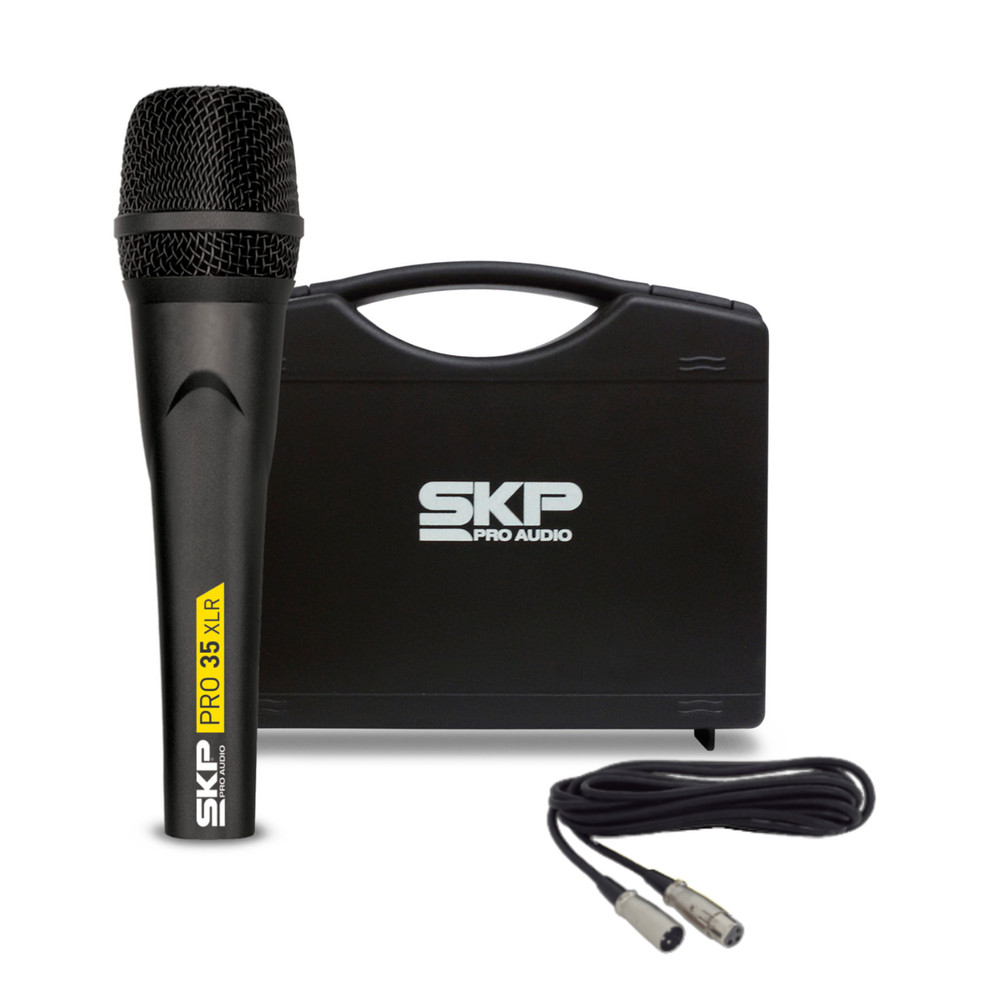 SKP PRO AUDIO PRO-35 XLR Professional Dynamic Cardioid Microphone