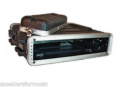Rack Case 2U Space Light Weight Amp Effects ABS 16.5″ Deep Shell + rack screws