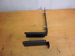Shure half rack mixer/wireless mic rack mounting brackets with BNC connectors