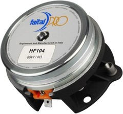 Faital Pro HF104 1″ Compression Driver Horn Speaker 1-Inch Exit 2-Bolt 8 Ohm