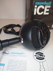 Blue Snowball iCE USB Condenser Microphone 40Hz To 18kHz Windows/Mac, Black