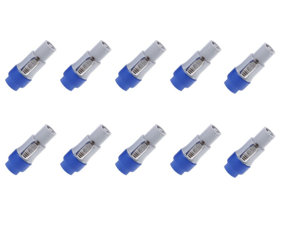 10 Pcs NAC3FCB Powercon Cable Connector Power adapter Replacement For Neutrik US