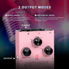 Autuner Vocal Effects Pedal for Guitarists
