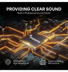 USB 192Khz/24Bit Plug Play PC Computer Podcast Condenser Cardioid Metal Mic Kit