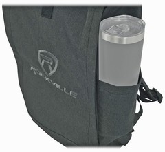 Rockville RPAK Charcoal Stylish Durable Backpack Bag w/ Padded Laptop Pocket
