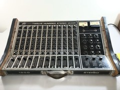 Peavey Twelve Hundred Stereo Mixer Model 1200 – Early Wood-Rear-Output Version