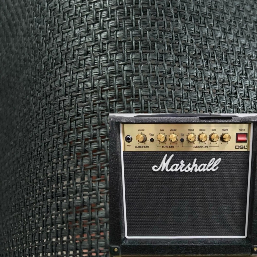 Fabric Grill Cloth For Marshall Amp Mesh Speaker Grille Cover Parts Black