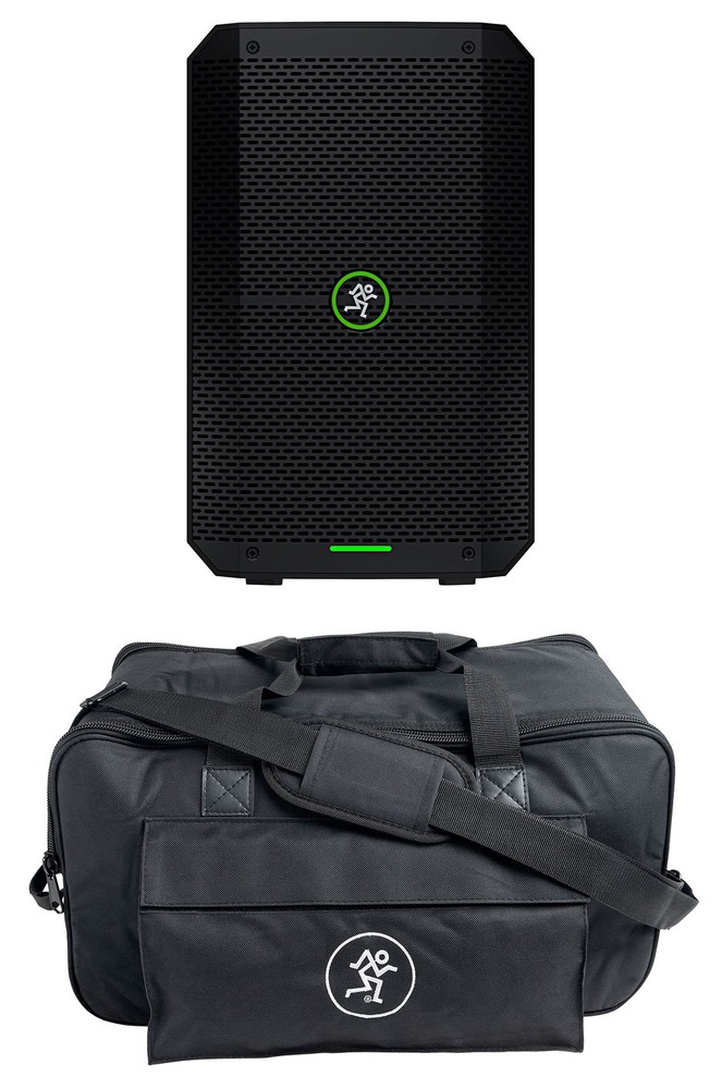 Mackie Thump GO 8″ Portable Rechargeable DJ PA Speaker w/ Bluetooth + Carry Bag