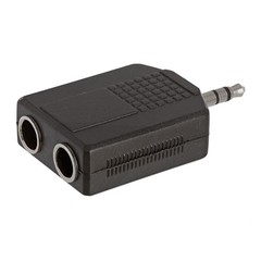 3.5mm Plug to Dual 6.35mm Jack Adapter 1/8″ to 2 x 1/4″ Stereo Splitter 10 PCS