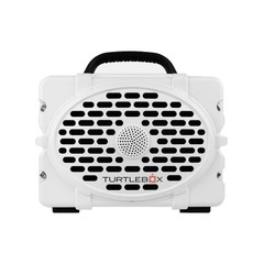 Turtlebox Gen 3 Outdoor Bluetooth Speaker, White, 120 dB, Waterproof [TBG3-W]