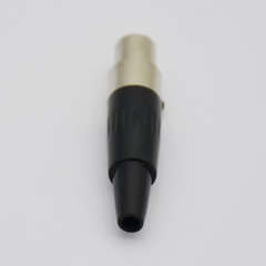 4,Mini XLR Connector Female Microphone End TA4F 4 Pin Panel Mount XLR Plug