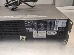 QSC CX1202V 1200W 70V 2-Channel Power Amplifier (Fully tested and working)