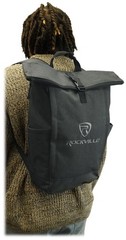 Rockville RPAK Charcoal Stylish Durable Backpack Bag w/ Padded Laptop Pocket