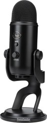 Blue Microphones Yeti Multi-pattern USB Condenser Microphone – Blackout