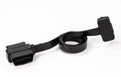 OBD II Pass-Through J1962M/F to J1962F Ribbon Splitter Cable 1 Male to 2