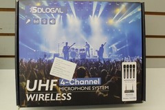 sdlogal Professional Wireless Dynamic Rechargeable Microphone 4pcs YLS-K06 NEW