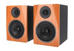 2) Rockville APM6C 6.5″ Powered USB Studio Monitor Speakers+36″ Premium Stands