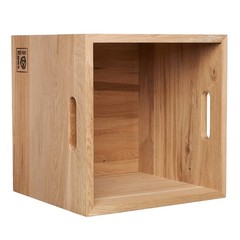Musicbox Designs – LP Storage Box (65) Natural Oak