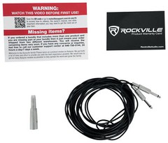 Rockville CH-MIC70 Push To Talk Commercial Gooseneck Paging Microphone w/Chimes